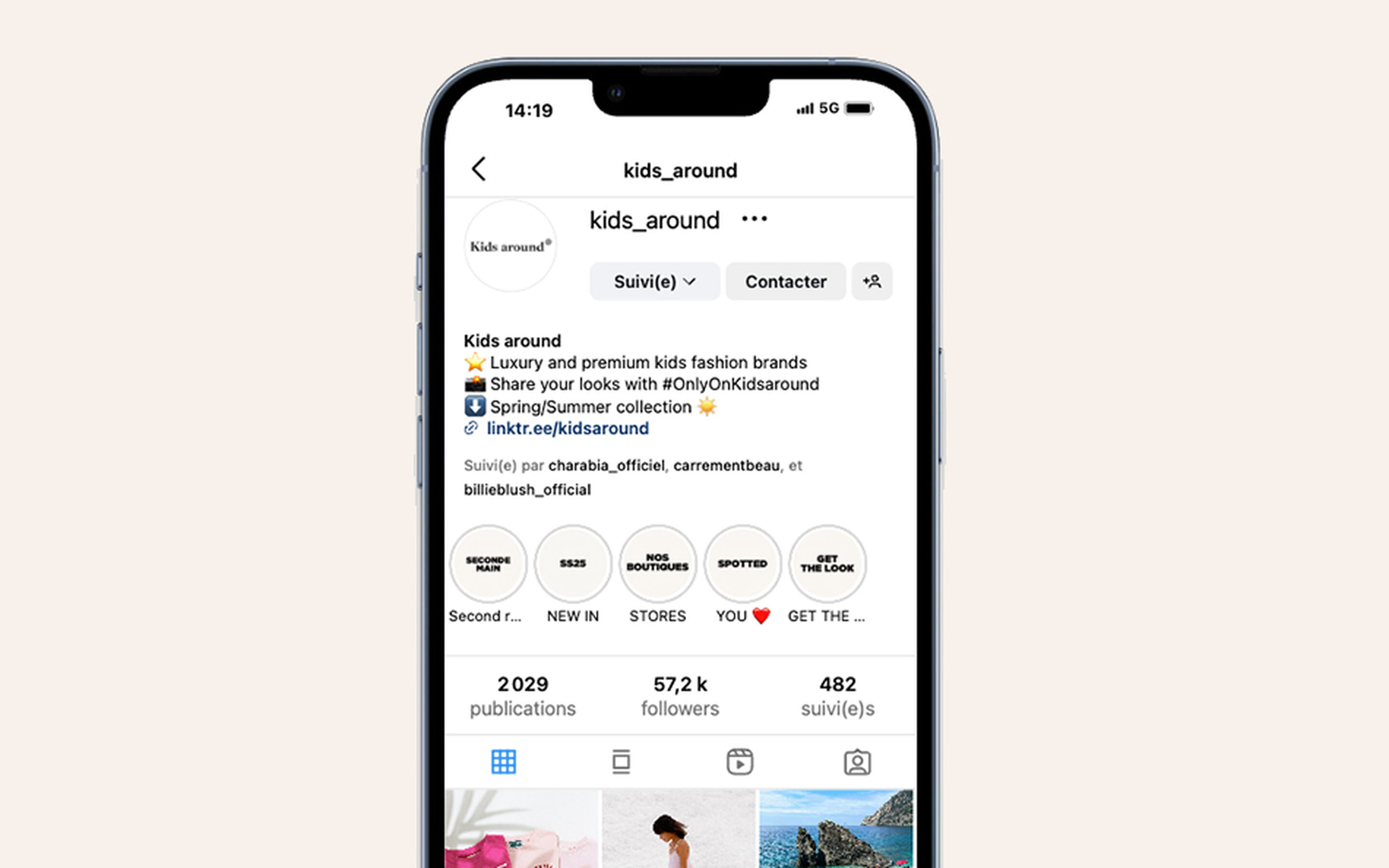 children's clothing instagram kids around