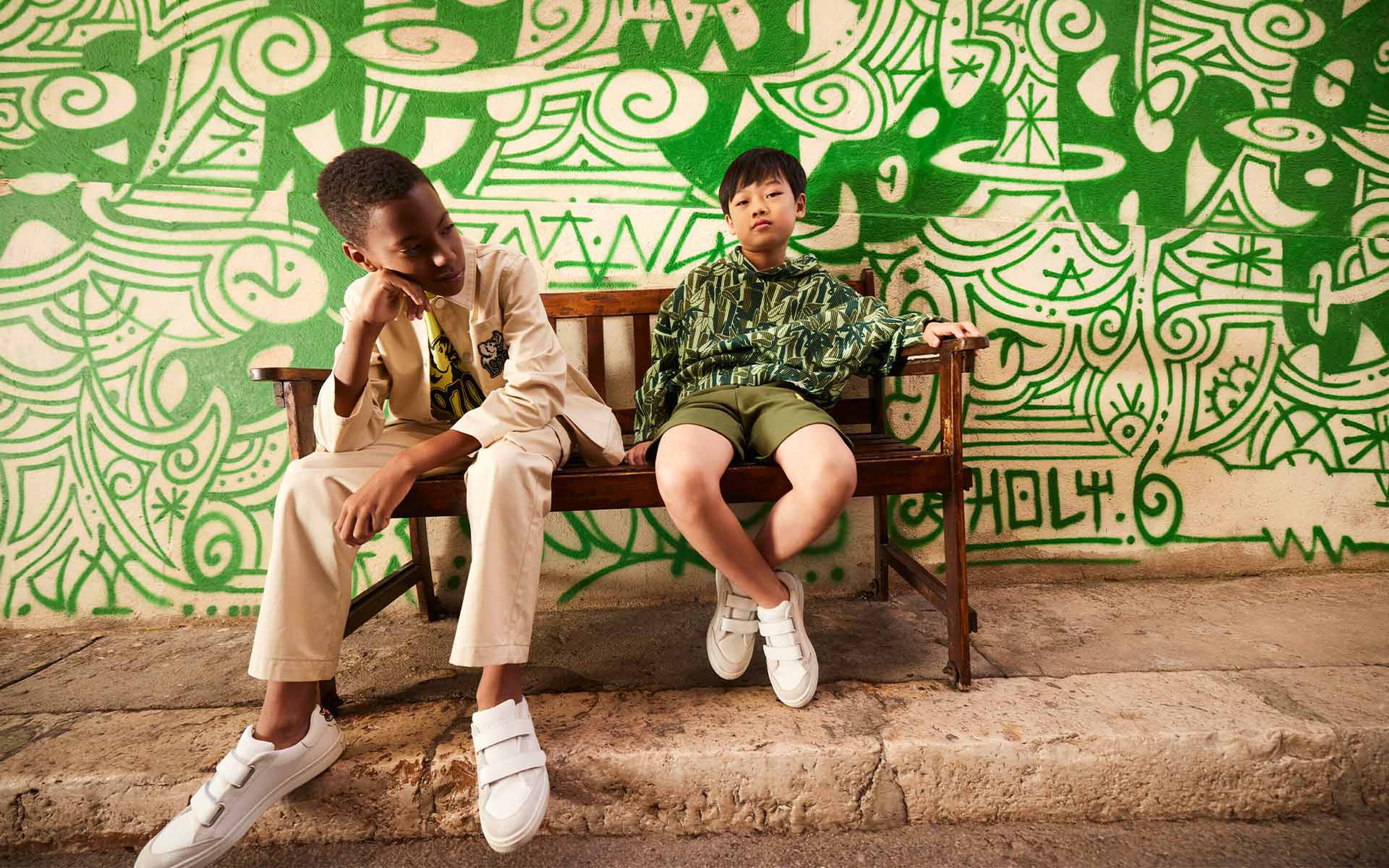 trends fashion boy green around Timberland for Kids around