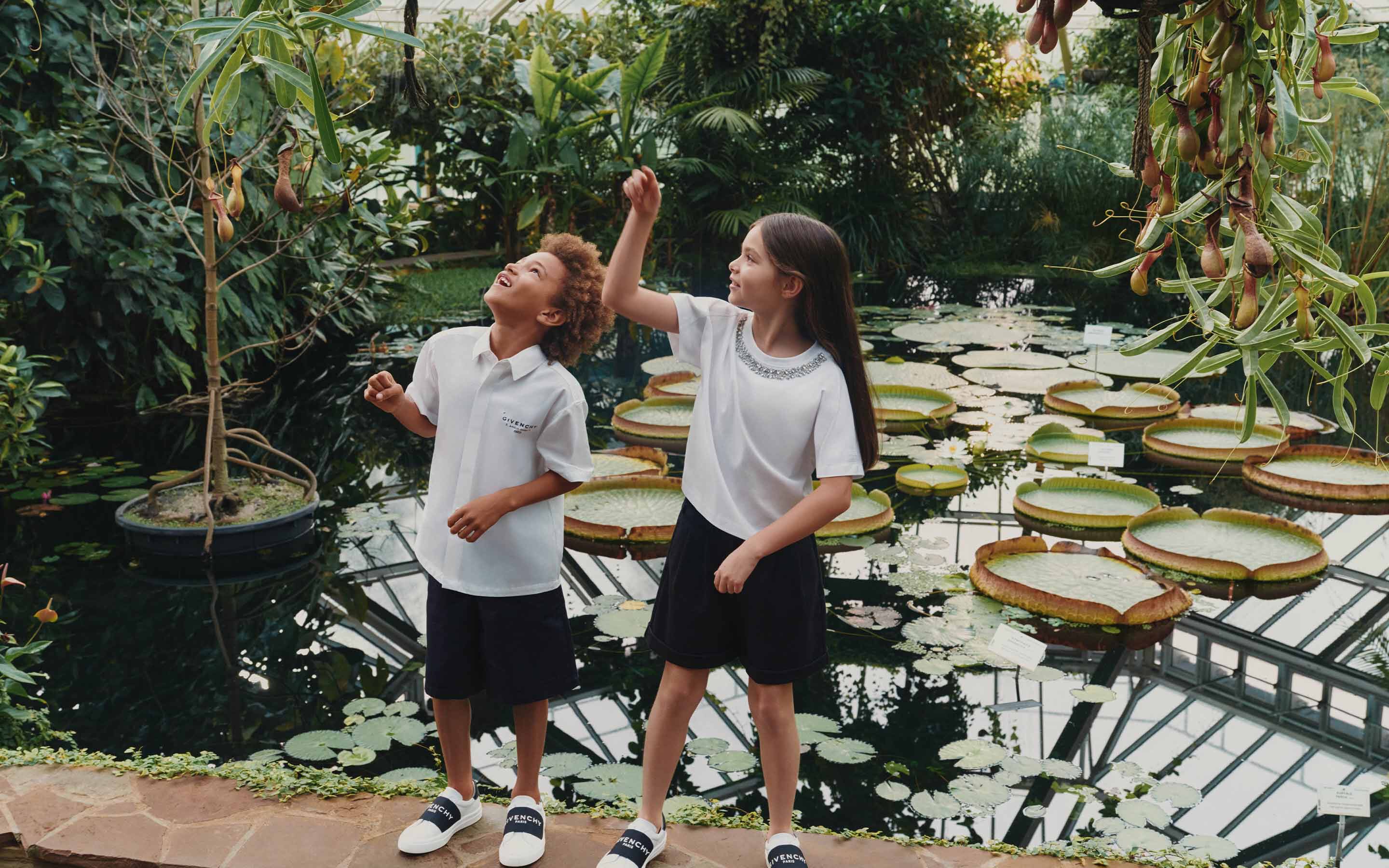 Givenchy brand on Kids around