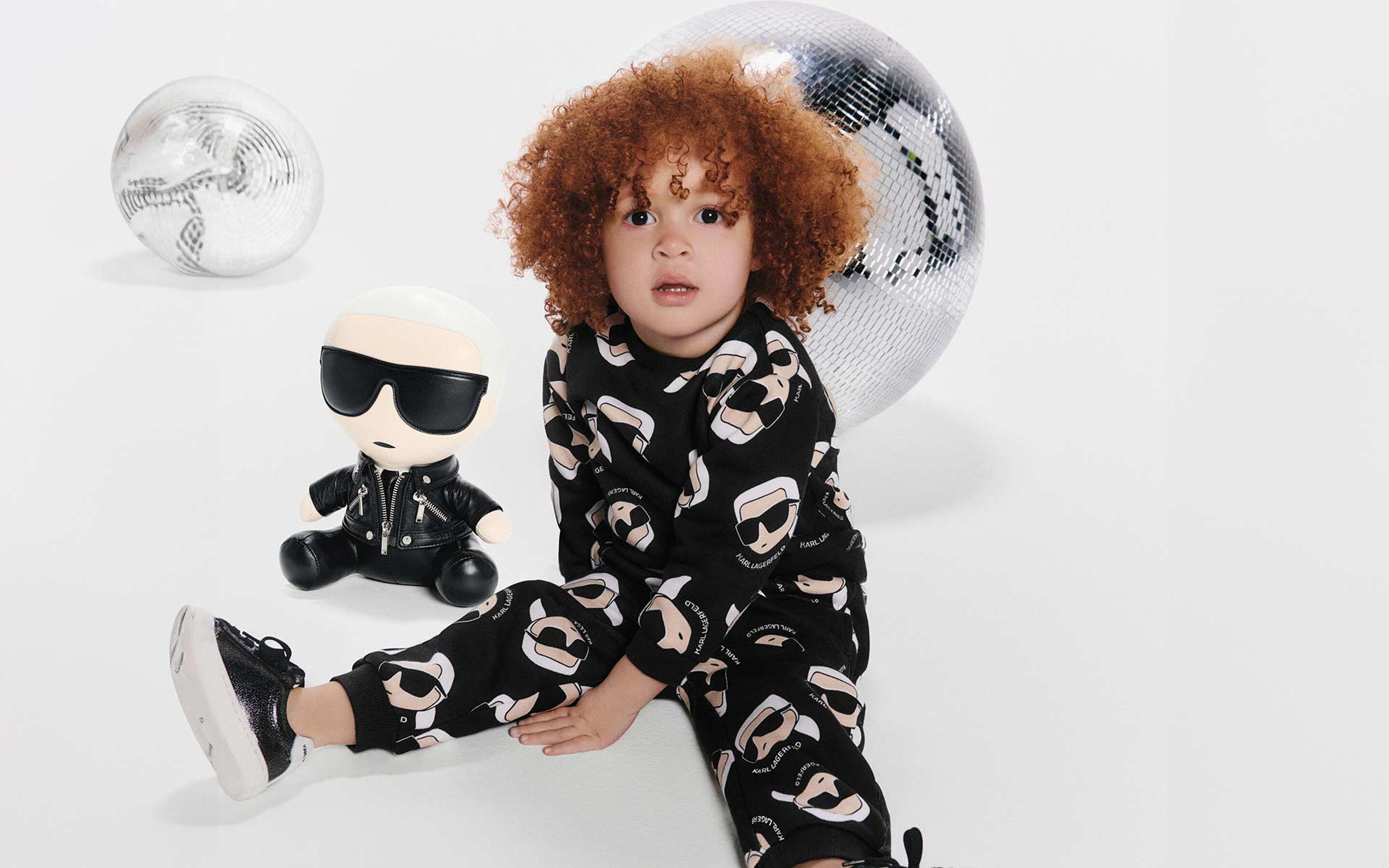 Babies' clothing and accessories from the   KARL LAGERFELD KIDS brand on Kids around