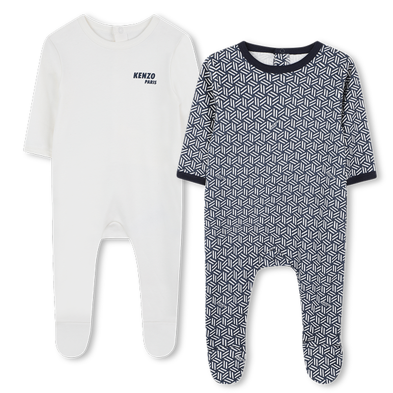 Set of two cotton pajamas KENZO KIDS 
                        UNISEX