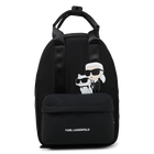 Backpack with decorative badge KARL LAGERFELD KIDS 
                    GIRL
