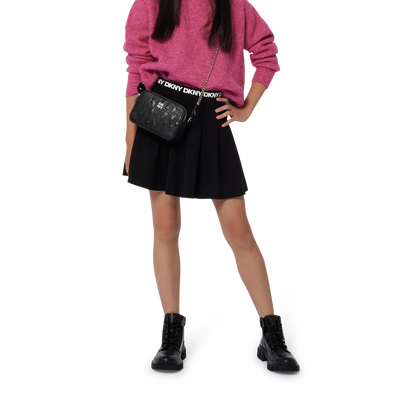 Zip-up leather ankle boots DKNY GIRL