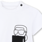 T-shirt and trousers set KARL LAGERFELD KIDS 
                    BOY