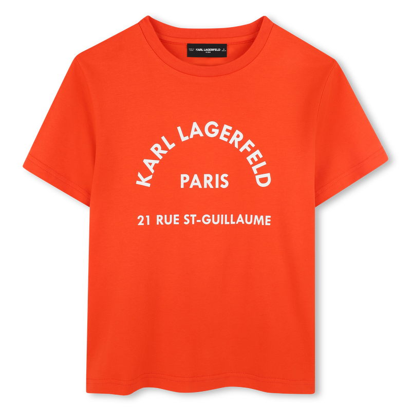 Short-sleeved T-shirt KARL LAGERFELD KIDS 
                        BOY