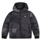 Hooded down jacket BOSS 
                    BOY