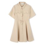 Short-sleeved dress MICHAEL KORS 
                    GIRL