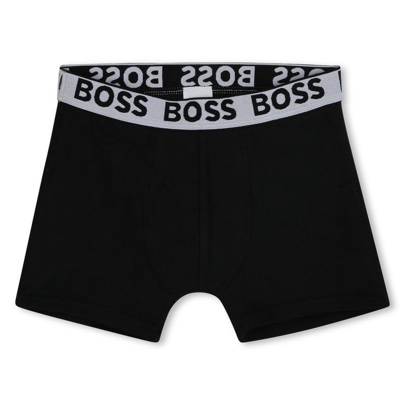Set of 3 cotton boxer shorts BOSS 
                        BOY