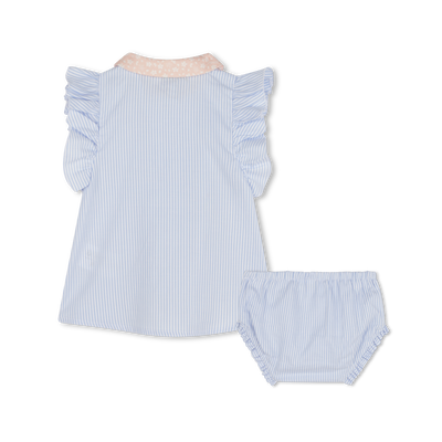 Striped dress and knickers set KENZO KIDS GIRL