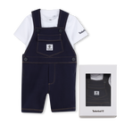 Dungaree and t-shirt set TIMBERLAND 
                    BOY
