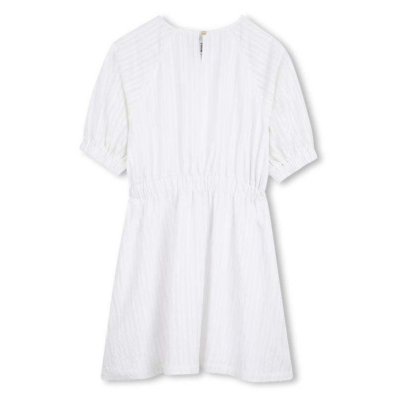 ELASTICATED WAIST DRESS BOSS 
                        GIRL
