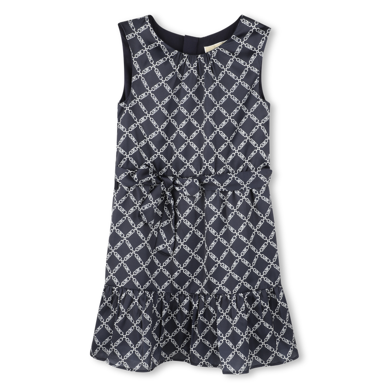 Sleeveless satin dress MICHAEL KORS 
                        GIRL