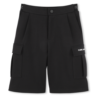 Bermuda shorts with pockets KARL LAGERFELD KIDS BOY