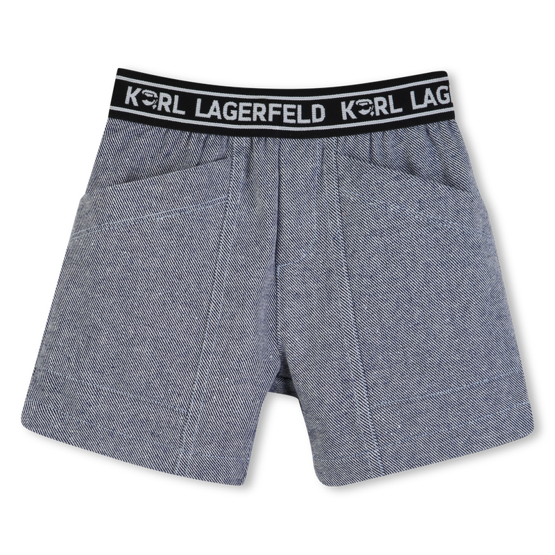 T-SHIRT AND SHORTS SET KARL LAGERFELD KIDS 
                        BOY
