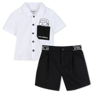 Organic cotton set KARL LAGERFELD KIDS 
                    BOY