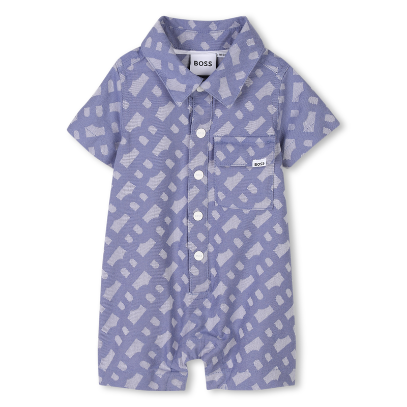 Short romper and sun hat set BOSS 
                        BOY