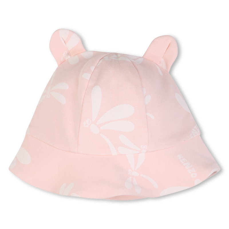 PLAYSUIT AND BUCKET HAT SET KENZO KIDS 
                        GIRL