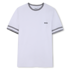 Short-sleeved t-shirt, WHITE, hi-res