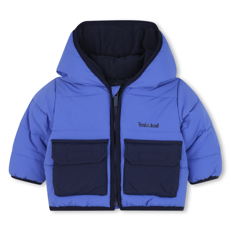 Water-repellent hooded down jacket TIMBERLAND 
                        BOY
