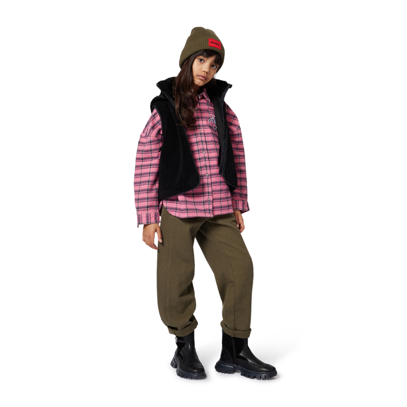 Double-layered beanie HUGO 
                        UNISEX