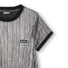 Short-sleeved pleated dress DKNY 
                    GIRL