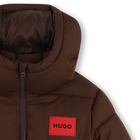 Hooded down jacket HUGO 
                    BOY