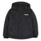 Hooded Parka, BLACK, hi-res