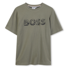 Short-sleeved T-shirt, GREEN, hi-res