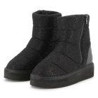 Sequined textile ankle boot KARL LAGERFELD KIDS 
                    GIRL