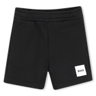 Jogging bermuda shorts, BLACK, hi-res