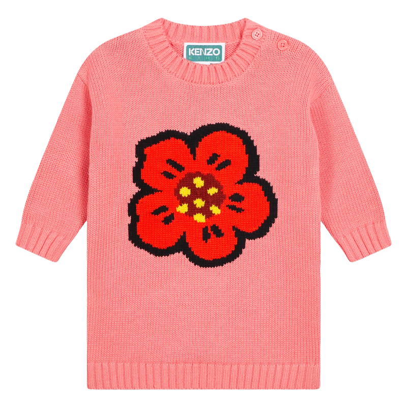 Knitted dress KENZO KIDS 
                        GIRL