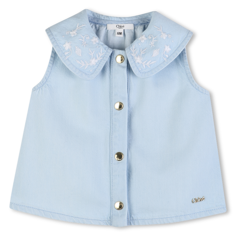 SLEEVELESS TOP CHLOE 
                        GIRL