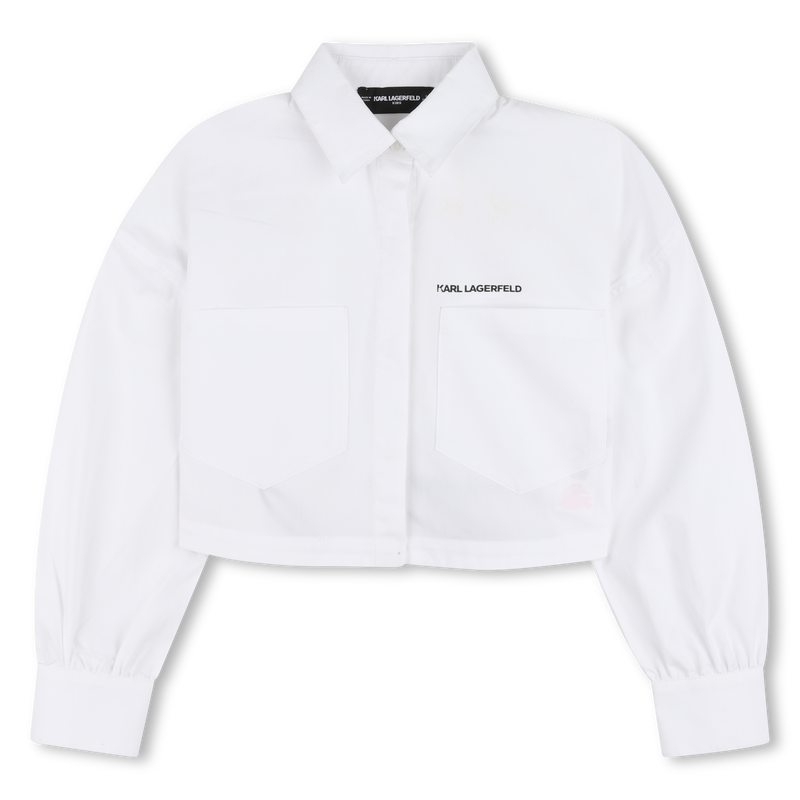 LONG-SLEEVED SHIRT KARL LAGERFELD KIDS 
                        GIRL