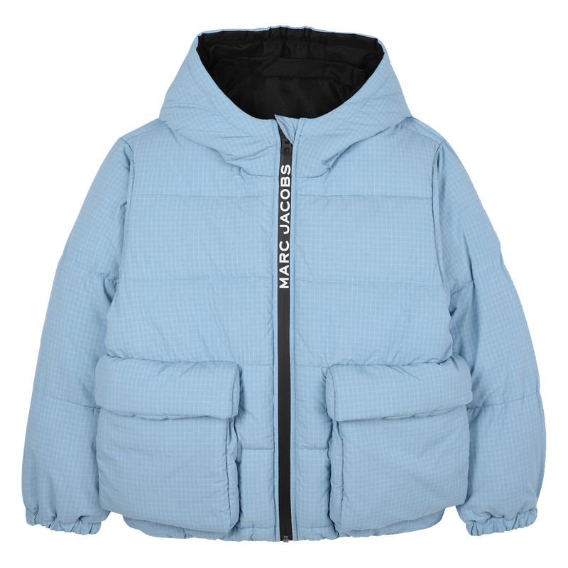 Reversible hooded puffer jacket MARC JACOBS 
                        BOY