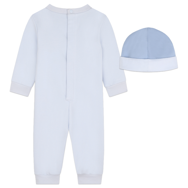 Cotton playsuit and hat KENZO KIDS 
                        BOY