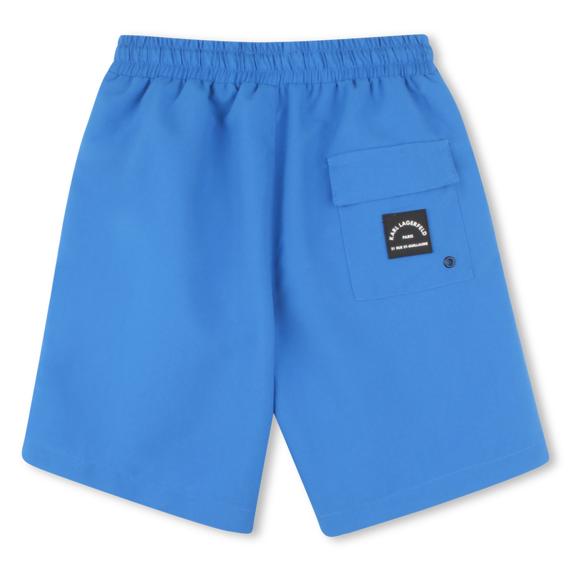Swim shorts with pockets KARL LAGERFELD KIDS 
                        BOY