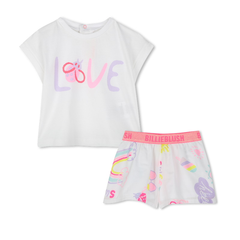 T-shirt and shorts set BILLIEBLUSH 
                        GIRL