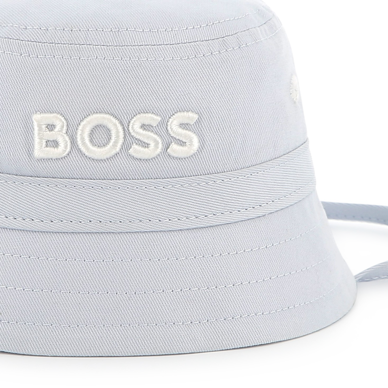 Cotton hat with chin ties BOSS 
                        BOY