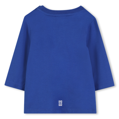 T-shirt with snap closure GIVENCHY BOY