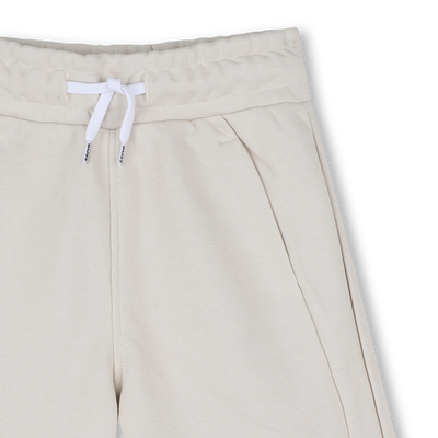 Plain fleece Bermuda shorts BOSS BOY