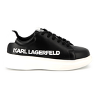 Lace-up leather trainers KARL LAGERFELD KIDS 
                    UNISEX