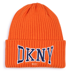 Knitted hat, ORANGE, hi-res