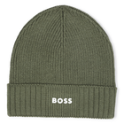 Knitted hat with logo BOSS 
                    BOY