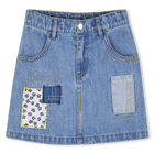 Denim skirt MARC JACOBS 
                    GIRL