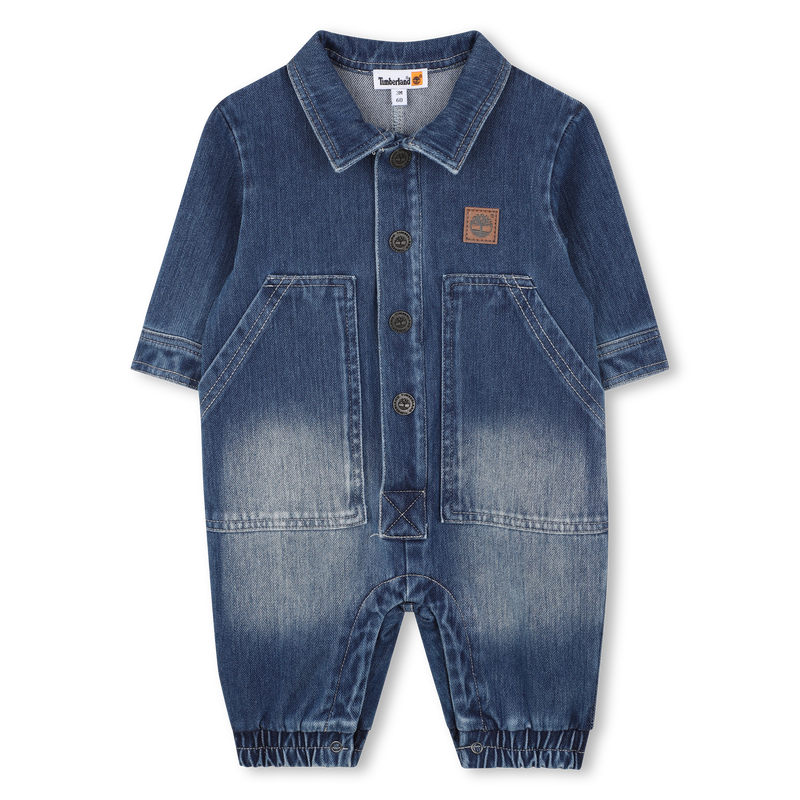 Stretch knit denim jumpsuit TIMBERLAND 
                        BOY