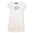 Short sleeve dress KARL LAGERFELD KIDS 
                    GIRL