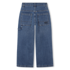 Cotton denim trousers DKNY 
                    UNISEX
