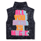 Sleeveless sequin puffer BILLIEBLUSH 
                    GIRL