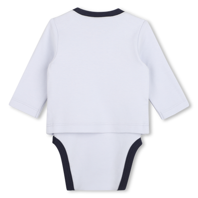 Bodysuit, bib and hat set BOSS BOY