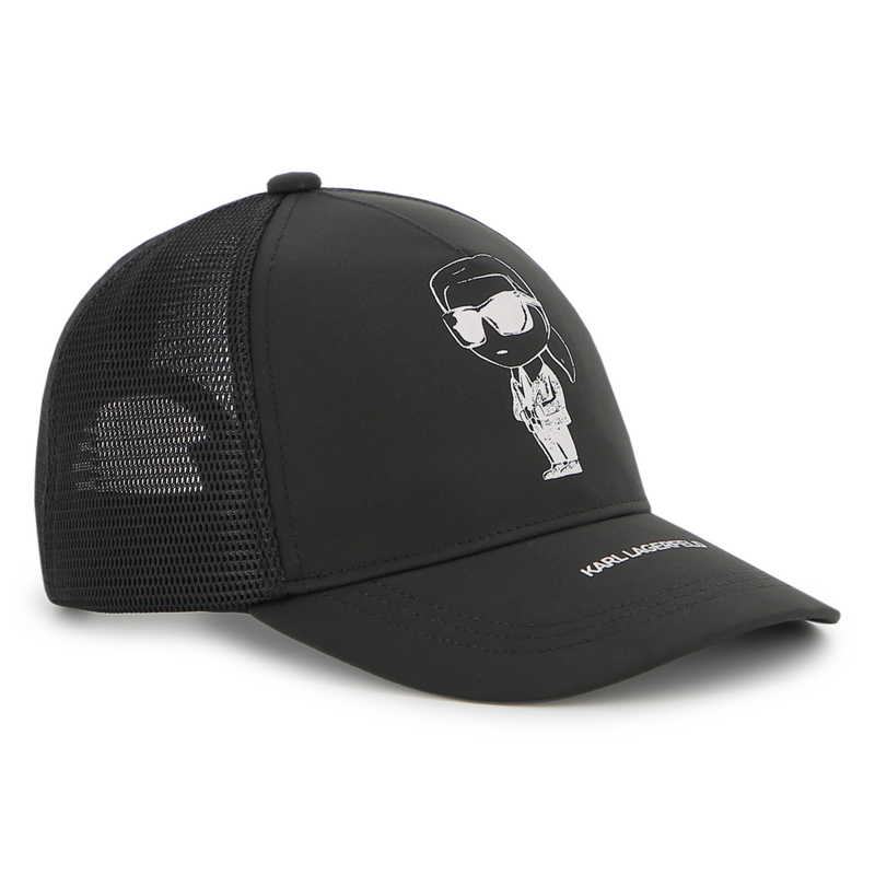 CAP WITH ADJUSTABLE CLOSURE KARL LAGERFELD KIDS 
                        BOY